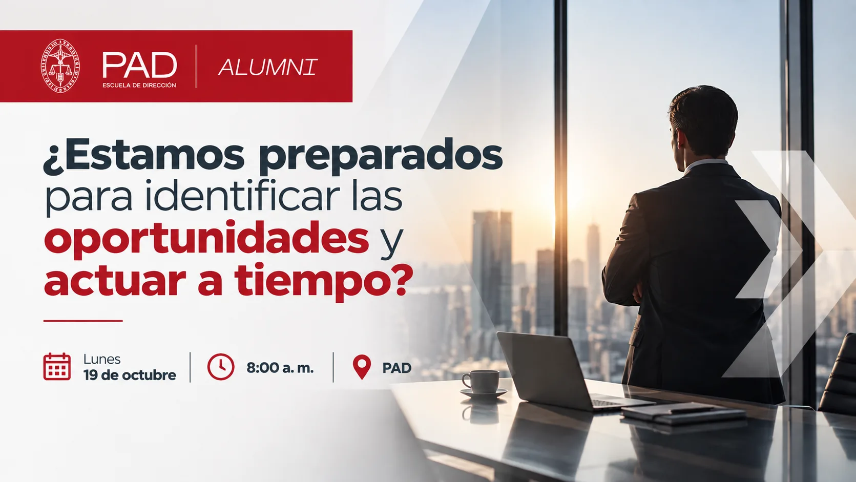Sesiones de continuidad "¿Estamos preparados para identificar las oportunidades y actuar a tiempo?"